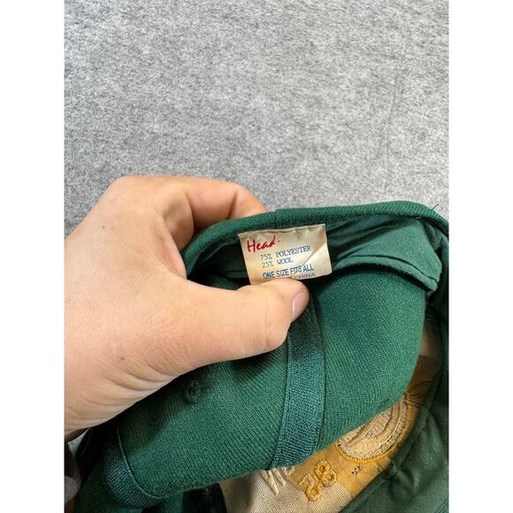 VINTAGE 90s Green Bay Packers NFC Central Division Champions Hat Cap Mens Green - Picture 7 of 7